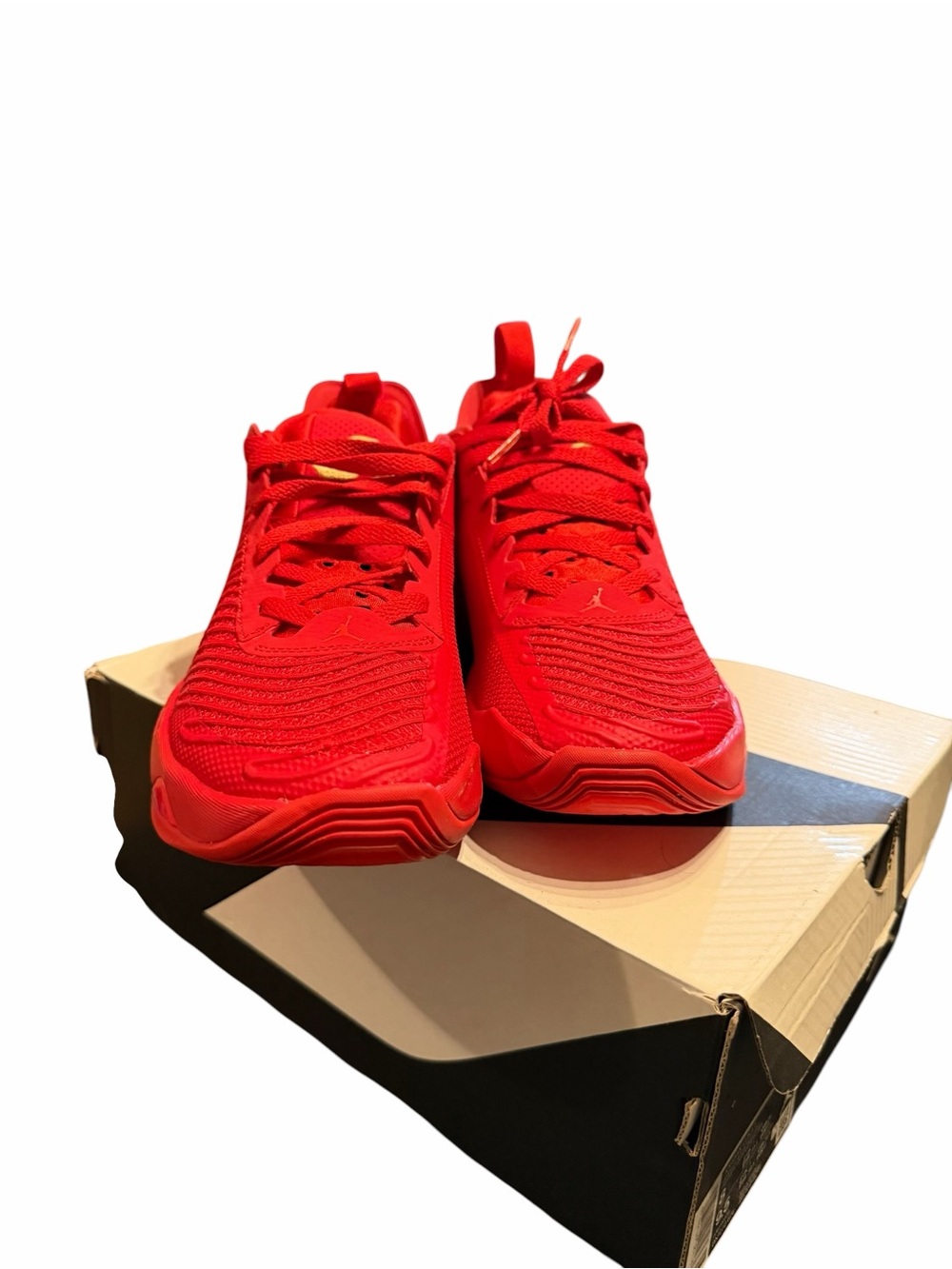 Jordan Red Athletic Sneakers